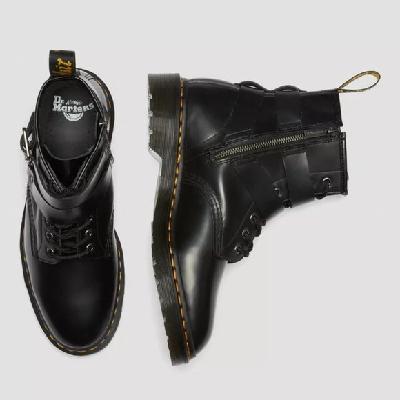 Dr. Martens Cristofor Leather Moto Boot (Women) - Picture 3 of 16